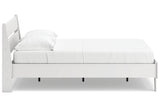 Socalle Two-tone Full Panel Platform Bed -  Ashley - Luna Furniture