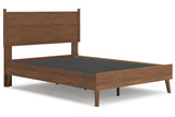 Fordmont Cognac Full Panel Bed -  Ashley - Luna Furniture