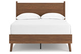 Fordmont Cognac Full Panel Bed -  Ashley - Luna Furniture