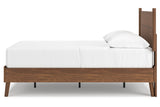 Fordmont Cognac Full Panel Bed -  Ashley - Luna Furniture