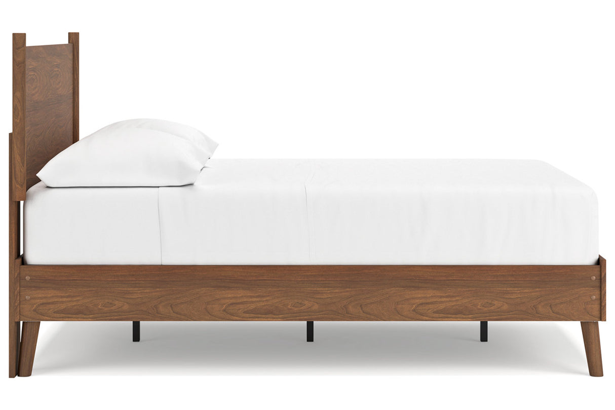 Fordmont Cognac Full Panel Bed -  Ashley - Luna Furniture