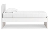 Onita White Twin Panel Platform Bed -  Ashley - Luna Furniture