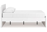 Onita White Queen Platform Bed -  Ashley - Luna Furniture