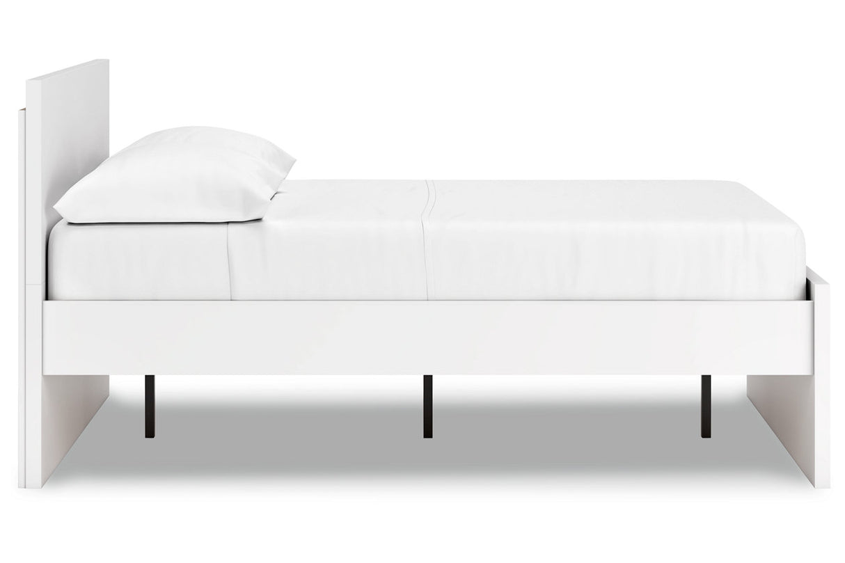 Onita White Full Panel Platform Bed from Ashley - Luna Furniture