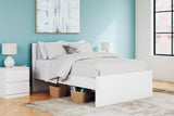 Onita White Full Panel Platform Bed from Ashley - Luna Furniture