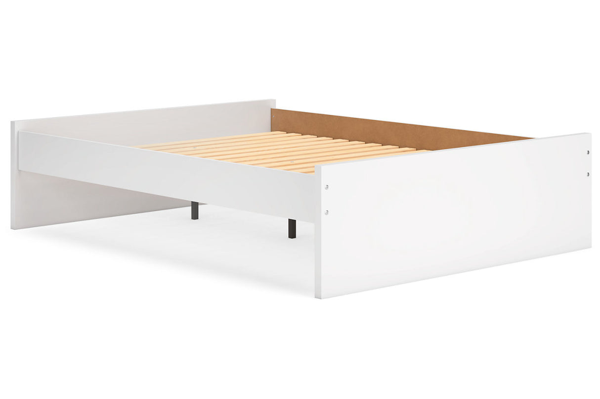 Onita White Queen Platform Bed -  Ashley - Luna Furniture