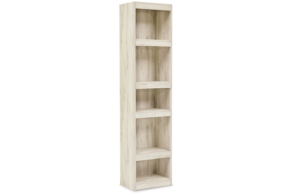 Bellaby Whitewash 4-Piece Entertainment Center -  Ashley - Luna Furniture