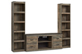 Trinell Brown 3-Piece Entertainment Center -  Ashley - Luna Furniture