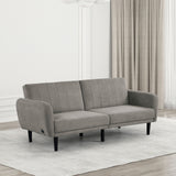 Aristide Gray Futon Sofa from Furniture of America - Luna Furniture