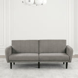 Aristide Gray Futon Sofa from Furniture of America - Luna Furniture