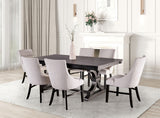 Gosport Black Dining Table from Furniture of America - Luna Furniture