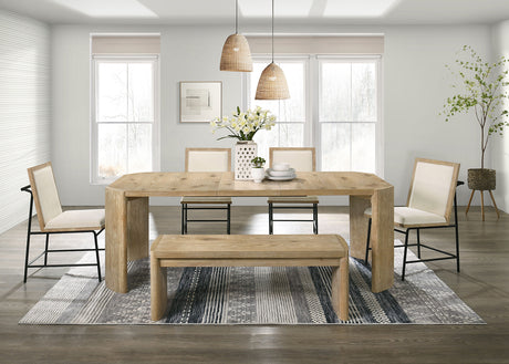 Edenbridge Oak Dining Table from Furniture of America - Luna Furniture