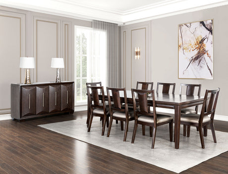 Hinwitz Espresso Dining Table from Furniture of America - Luna Furniture