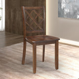 Yamhill Dark Cherry 5 Pc. Dining Table Set from Furniture of America - Luna Furniture