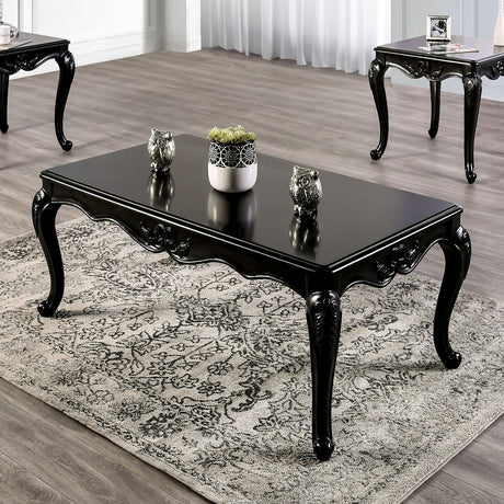 Rochester Champagne Coffee Table from Furniture of America - Luna Furniture