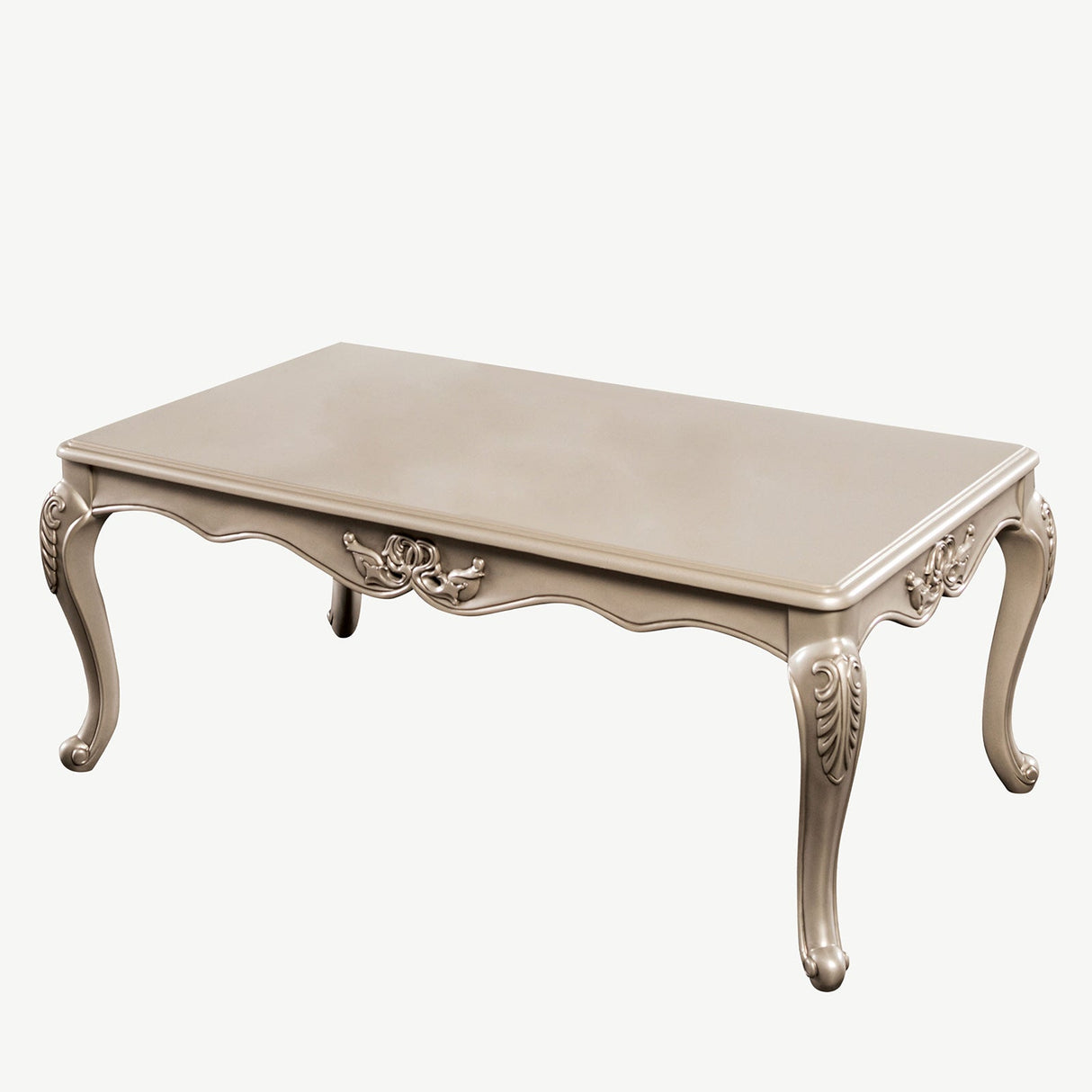 Albacete Champagne Coffee Table from Furniture of America - Luna Furniture