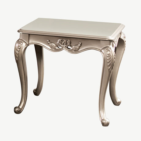 Albacete Champagne End Table from Furniture of America - Luna Furniture