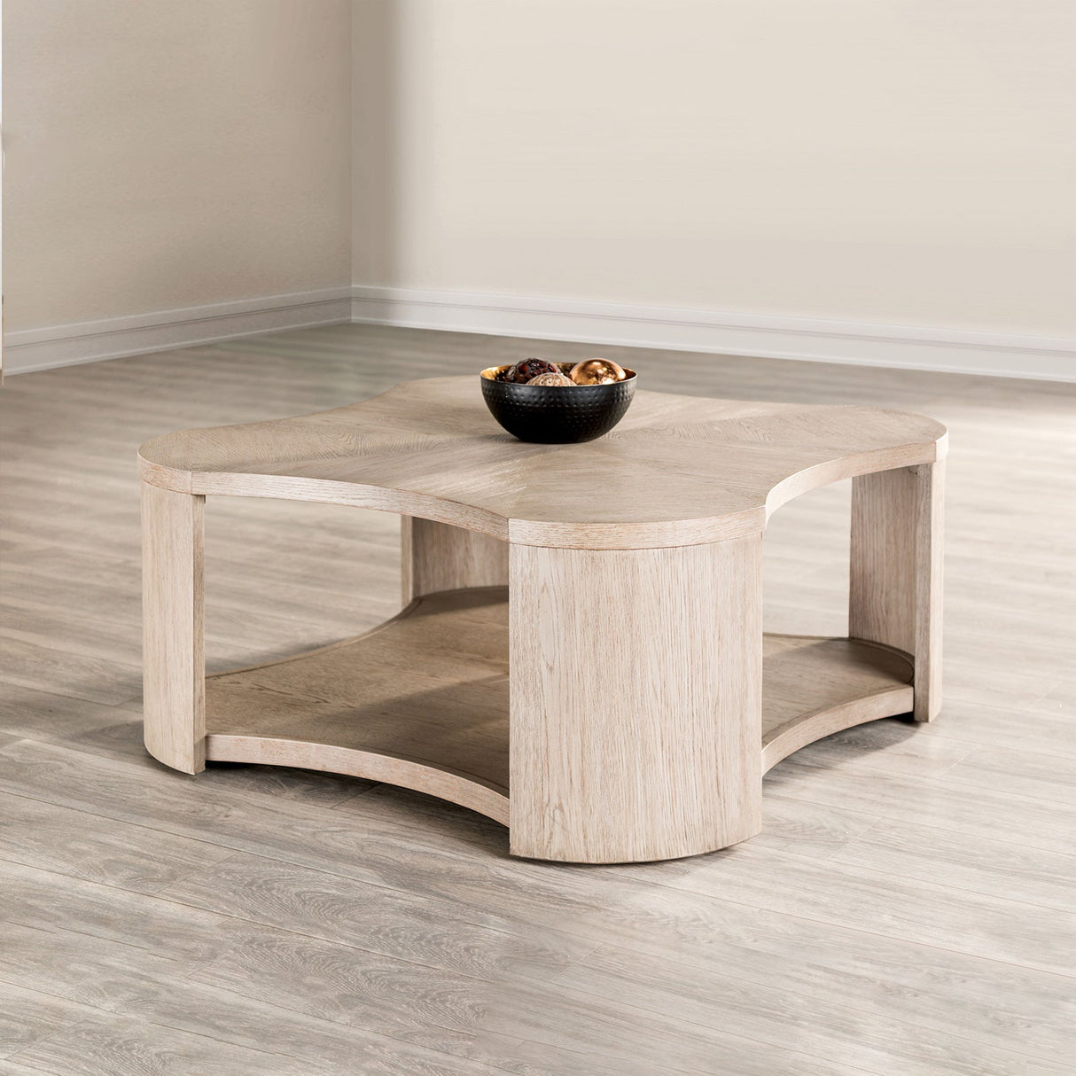 Conisbrough Oak Cocktail Table from Furniture of America - Luna Furniture