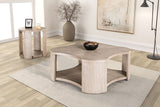 Conisbrough Oak Cocktail Table from Furniture of America - Luna Furniture