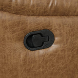 Ezekius Brown Manual Sectional from Furniture of America - Luna Furniture