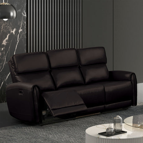 Schlieren Black Power Sofa from Furniture of America - Luna Furniture