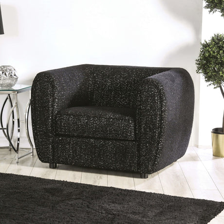 Verdal Black Chair from Furniture of America - Luna Furniture