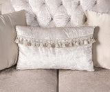 Acapulco Off-White Sofa from Furniture of America - Luna Furniture