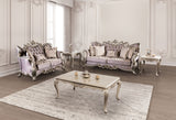 Albacete Champagne/Purple Sofa from Furniture of America - Luna Furniture