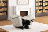 Ethelreda Light Gray Lift Chair from Furniture of America - Luna Furniture