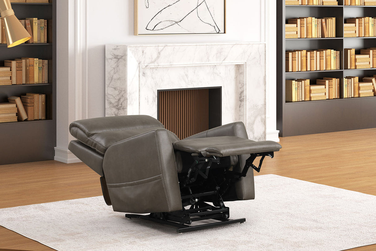 Barnabas Gray Lift Chair from Furniture of America - Luna Furniture