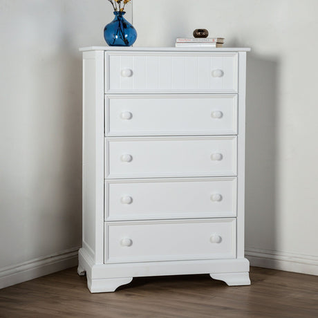 Fanton White Chest from Furniture of America - Luna Furniture