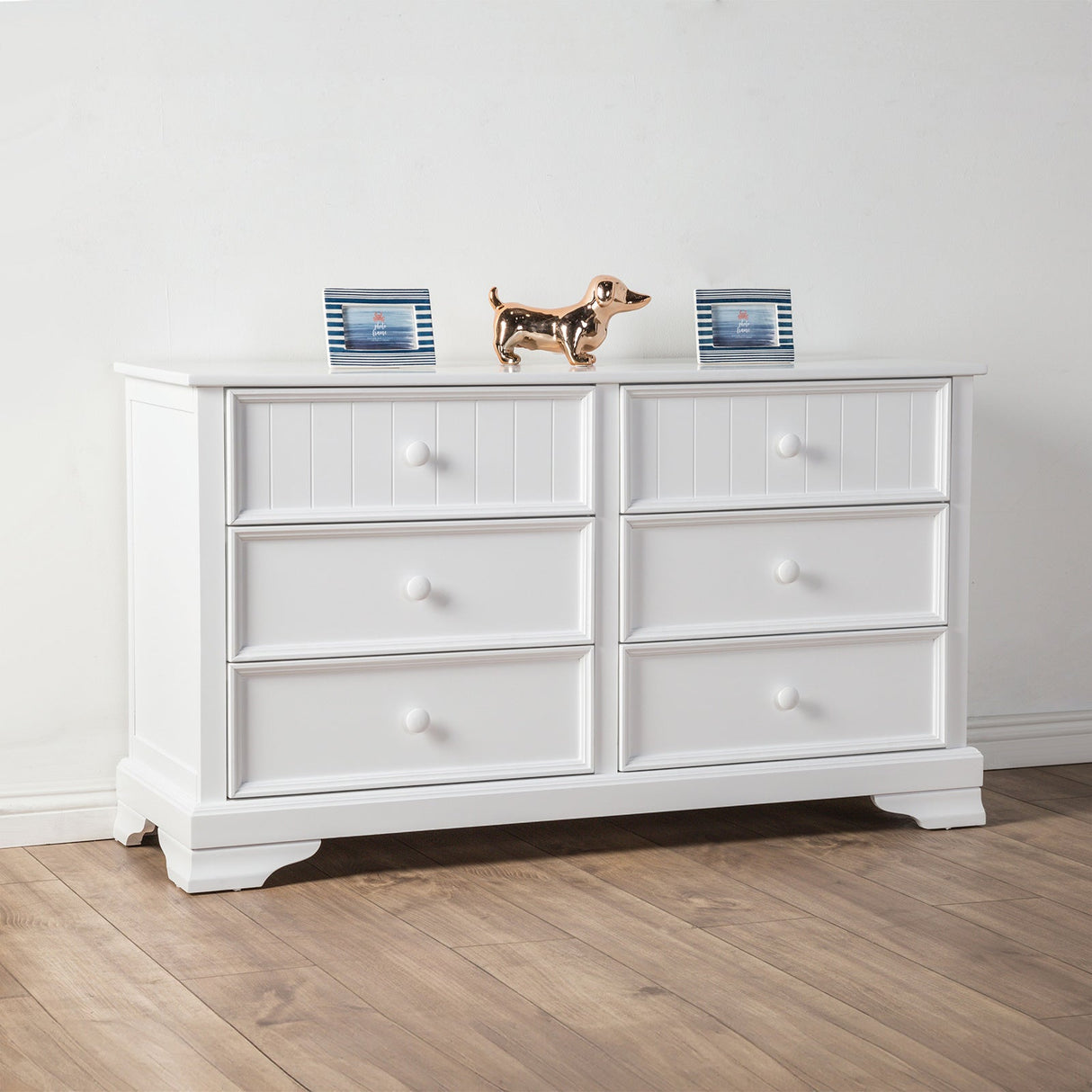 Fanton White Dresser from Furniture of America - Luna Furniture