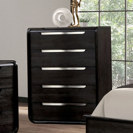 Osterley Black Chest from Furniture of America - Luna Furniture