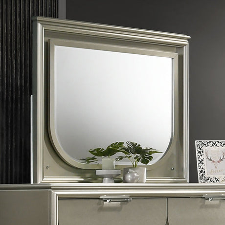 Sheridan Silver Mirror from Furniture of America - Luna Furniture