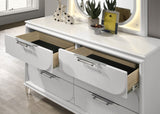 Lareina Pearl White Dresser from Furniture of America - Luna Furniture