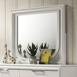 Lareina Pearl White Mirror from Furniture of America - Luna Furniture