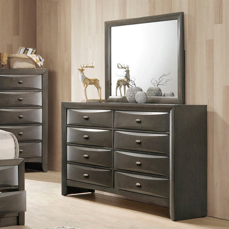 Zosimo Gray Dresser from Furniture of America - Luna Furniture