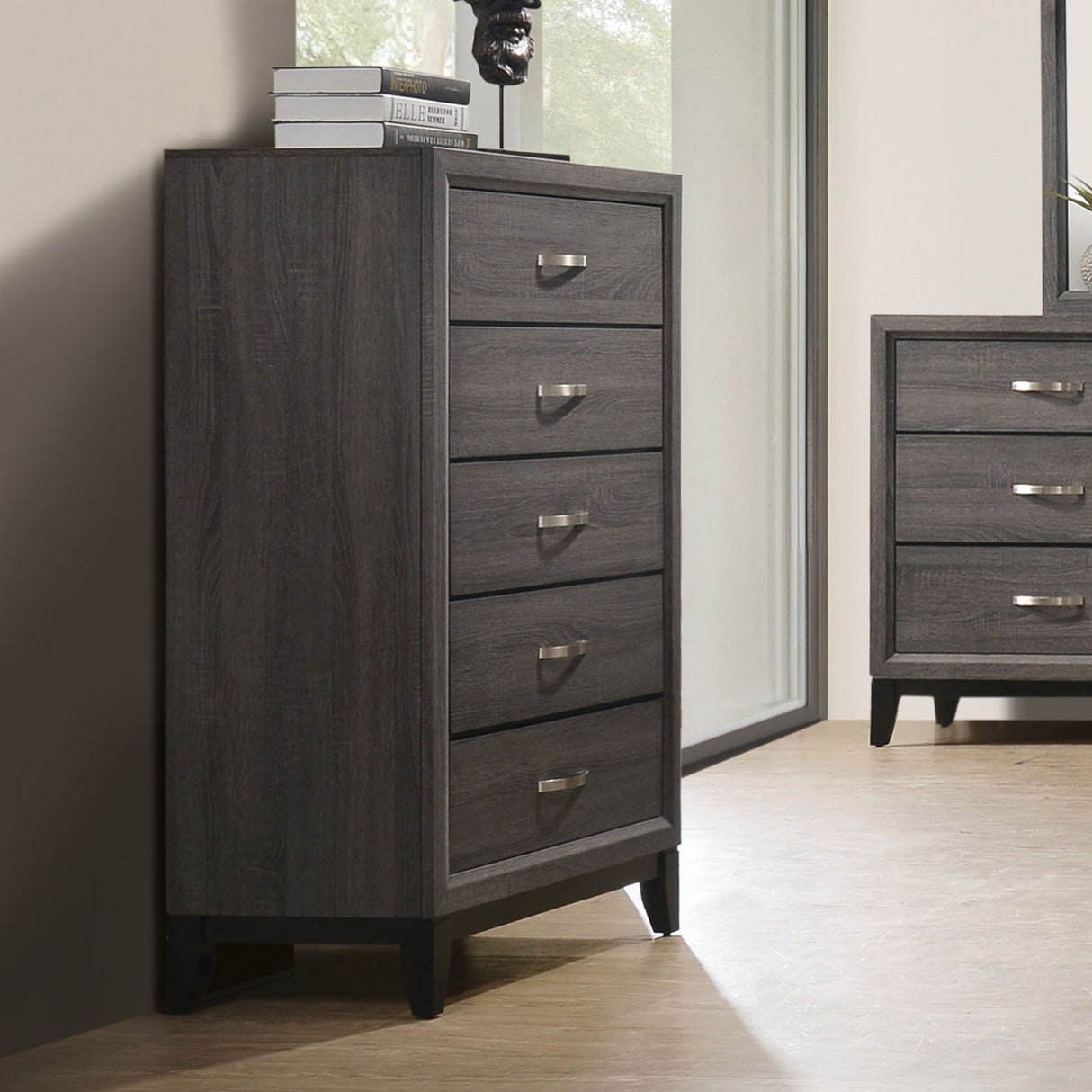 Errico Gray Chest from Furniture of America - Luna Furniture