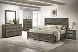 Britonale Rustic Gray Mirror from Furniture of America - Luna Furniture