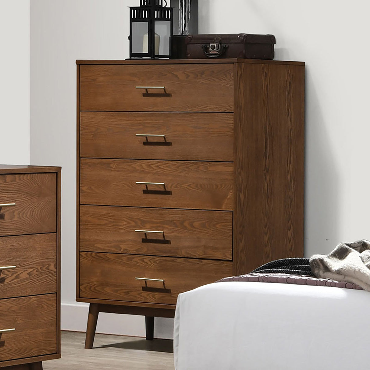 Tromso Walnut Chest from Furniture of America - Luna Furniture