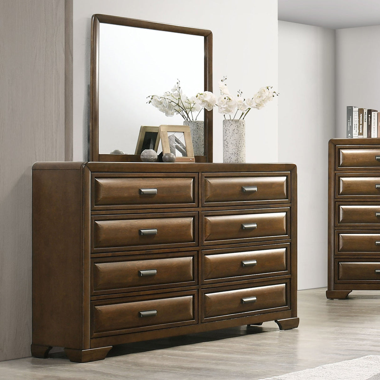 Caerwys Brown Dresser from Furniture of America - Luna Furniture