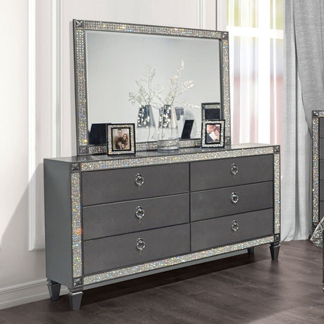 Lyanne Gray Dresser from Furniture of America - Luna Furniture