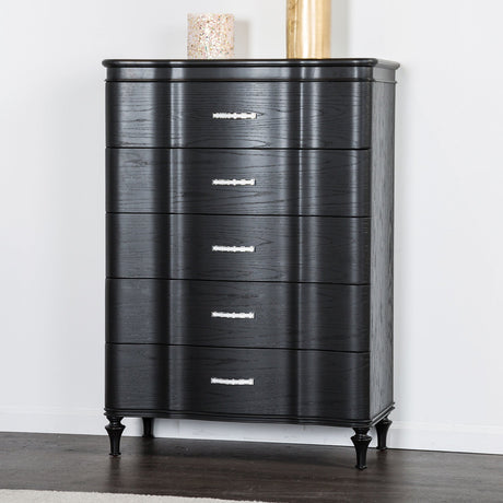 Melodi Parc Black Chest from Furniture of America - Luna Furniture