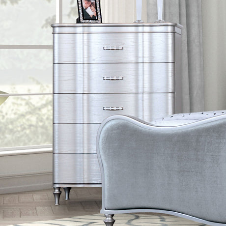 Melodi Parc Silver Chest from Furniture of America - Luna Furniture