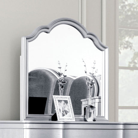 Melodi Parc Silver Mirror from Furniture of America - Luna Furniture