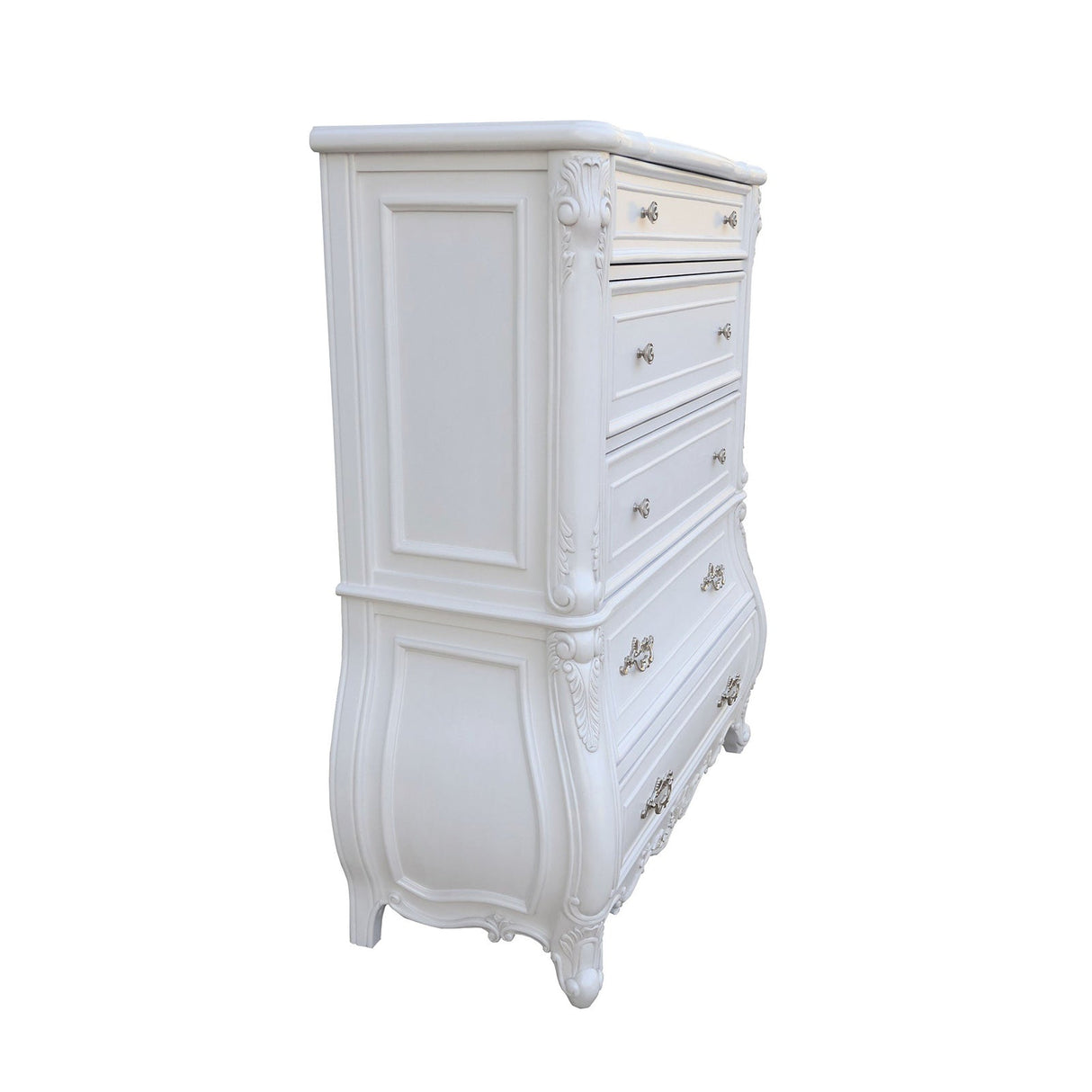 Valentini White Chest from Furniture of America - Luna Furniture