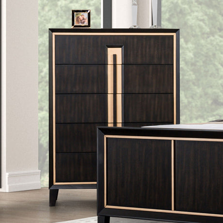 Kenyada Espresso Chest from Furniture of America - Luna Furniture