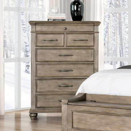 Philomath Aged Oak Chest from Furniture of America - Luna Furniture