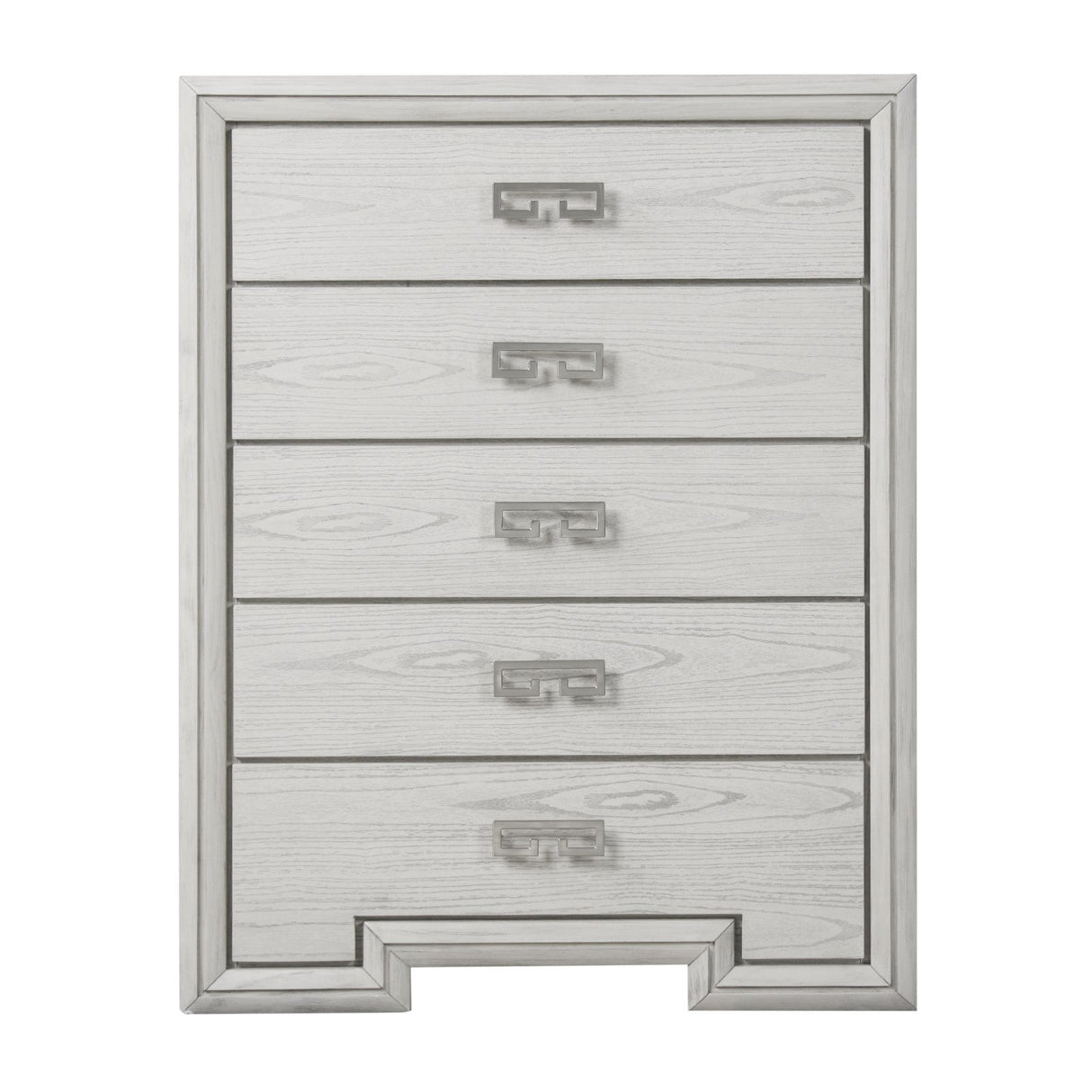 Basilone Rustic White Chest from Furniture of America - Luna Furniture