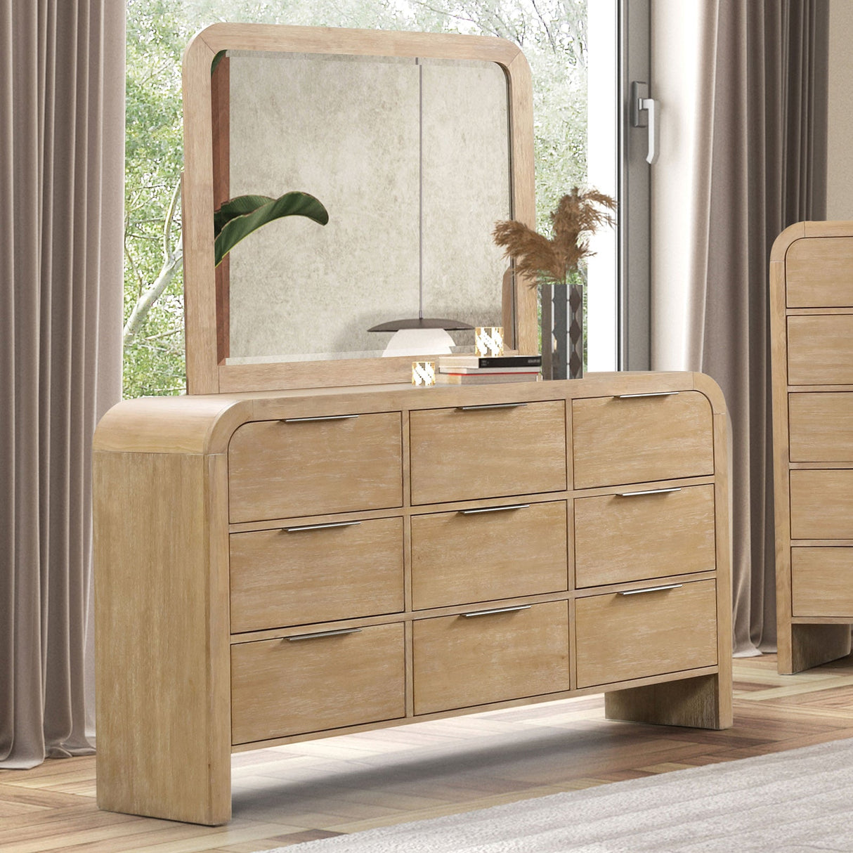 Handforth Natural Dresser from Furniture of America - Luna Furniture